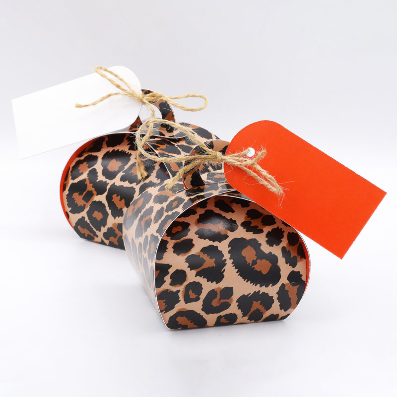 Geschenkverpakking (klein) (10 stuks) - Cheetah
